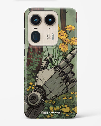 Metal and Bloom [BREATHE] Hard Case Phone Cover (Motorola)