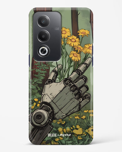 Metal and Bloom [BREATHE] Hard Case Phone Cover (Oppo)