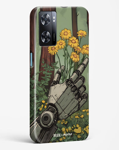 Metal and Bloom [BREATHE] Hard Case Phone Cover (Oppo)