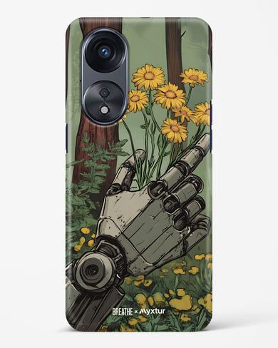 Metal and Bloom [BREATHE] Hard Case Phone Cover (Oppo)