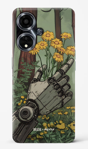 Metal and Bloom [BREATHE] Hard Case Phone Cover (Oppo)
