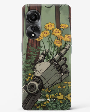 Metal and Bloom [BREATHE] Hard Case Phone Cover (Oppo)