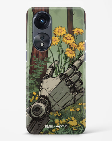 Metal and Bloom [BREATHE] Hard Case Phone Cover (Oppo)