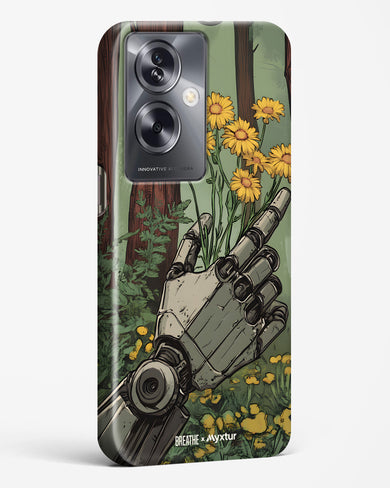 Metal and Bloom [BREATHE] Hard Case Phone Cover (Oppo)