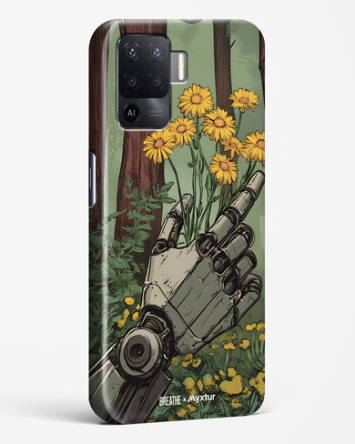 Metal and Bloom [BREATHE] Hard Case Phone Cover (Oppo)