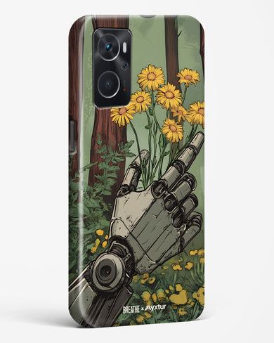 Metal and Bloom [BREATHE] Hard Case Phone Cover (Oppo)