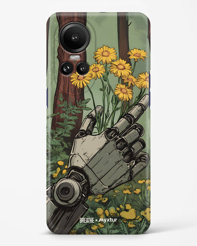 Metal and Bloom [BREATHE] Hard Case Phone Cover (Oppo)
