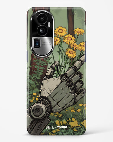 Metal and Bloom [BREATHE] Hard Case Phone Cover (Oppo)