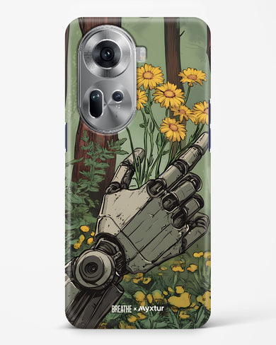 Metal and Bloom [BREATHE] Hard Case Phone Cover (Oppo)