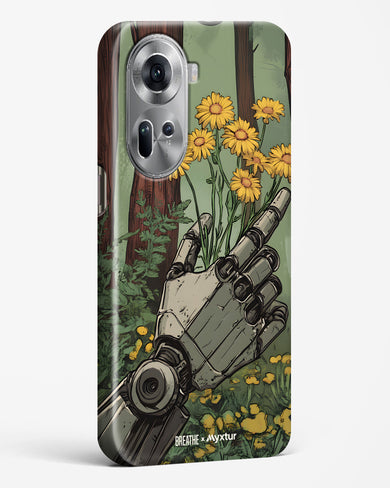 Metal and Bloom [BREATHE] Hard Case Phone Cover (Oppo)