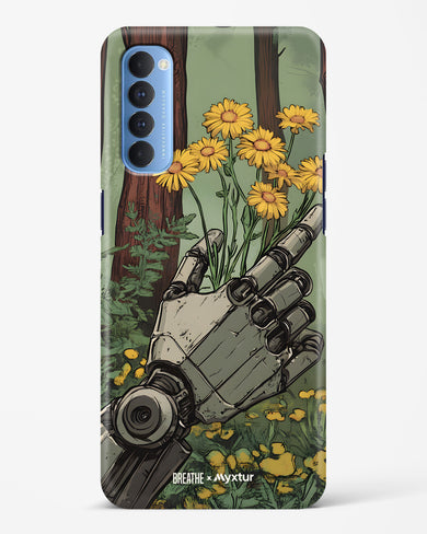 Metal and Bloom [BREATHE] Hard Case Phone Cover (Oppo)