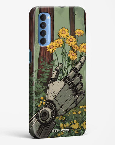 Metal and Bloom [BREATHE] Hard Case Phone Cover (Oppo)