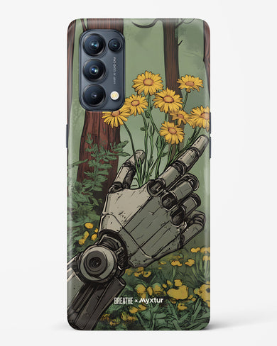 Metal and Bloom [BREATHE] Hard Case Phone Cover (Oppo)