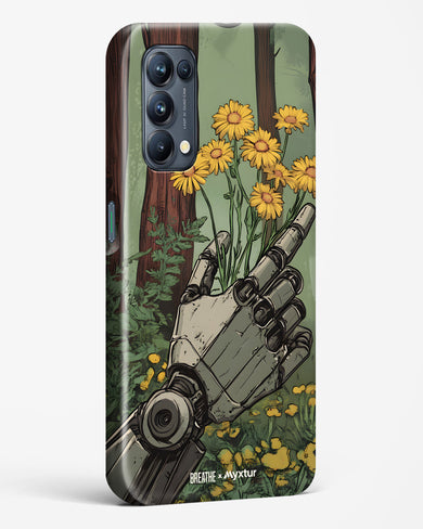 Metal and Bloom [BREATHE] Hard Case Phone Cover (Oppo)