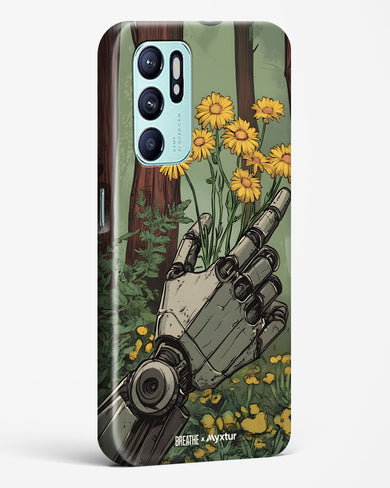 Metal and Bloom [BREATHE] Hard Case Phone Cover (Oppo)