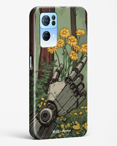 Metal and Bloom [BREATHE] Hard Case Phone Cover (Oppo)