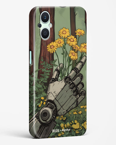 Metal and Bloom [BREATHE] Hard Case Phone Cover (Oppo)