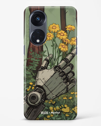 Metal and Bloom [BREATHE] Hard Case Phone Cover (Oppo)