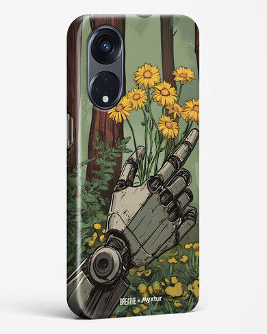 Metal and Bloom [BREATHE] Hard Case Phone Cover (Oppo)