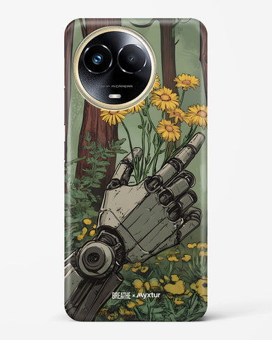 Metal and Bloom [BREATHE] Hard Case Phone Cover (Realme)