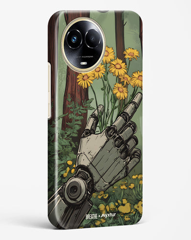 Metal and Bloom [BREATHE] Hard Case Phone Cover (Realme)