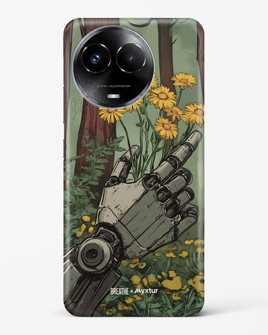 Metal and Bloom [BREATHE] Hard Case Phone Cover (Realme)