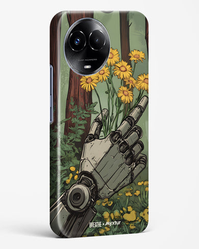 Metal and Bloom [BREATHE] Hard Case Phone Cover (Realme)