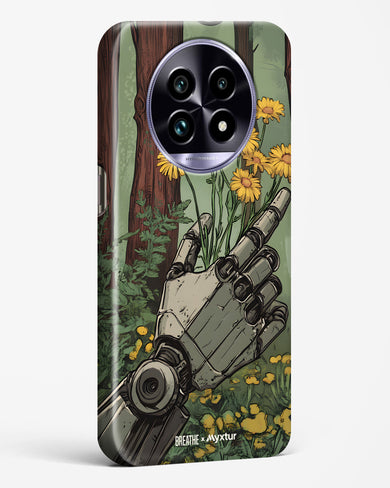 Metal and Bloom [BREATHE] Hard Case Phone Cover (Realme)