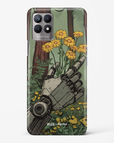 Metal and Bloom [BREATHE] Hard Case Phone Cover (Realme)