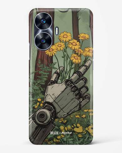 Metal and Bloom [BREATHE] Hard Case Phone Cover (Realme)