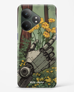 Metal and Bloom [BREATHE] Hard Case Phone Cover (Realme)
