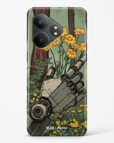 Metal and Bloom [BREATHE] Hard Case Phone Cover (Realme)