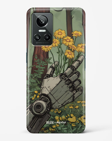 Metal and Bloom [BREATHE] Hard Case Phone Cover (Realme)