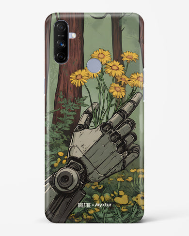 Metal and Bloom [BREATHE] Hard Case Phone Cover (Realme)