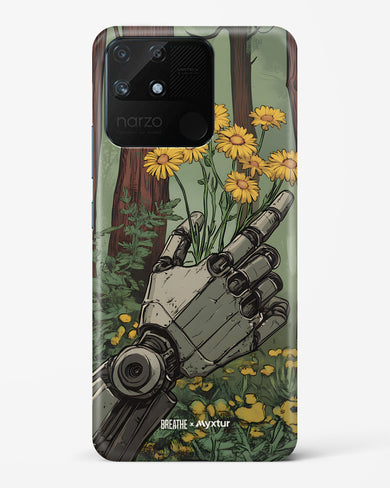 Metal and Bloom [BREATHE] Hard Case Phone Cover (Realme)