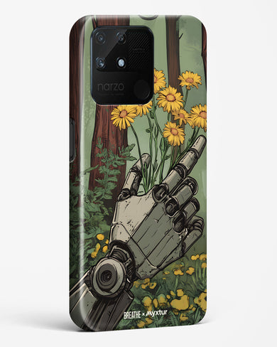 Metal and Bloom [BREATHE] Hard Case Phone Cover (Realme)