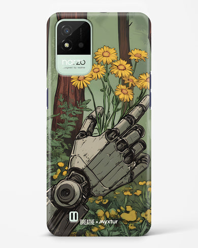 Metal and Bloom [BREATHE] Hard Case Phone Cover (Realme)