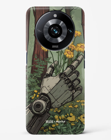 Metal and Bloom [BREATHE] Hard Case Phone Cover (Realme)