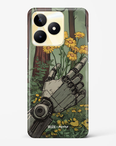 Metal and Bloom [BREATHE] Hard Case Phone Cover (Realme)