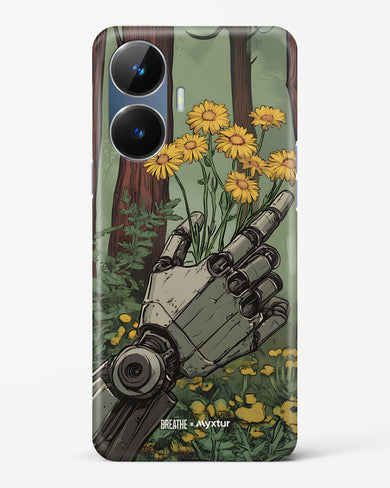 Metal and Bloom [BREATHE] Hard Case Phone Cover (Realme)