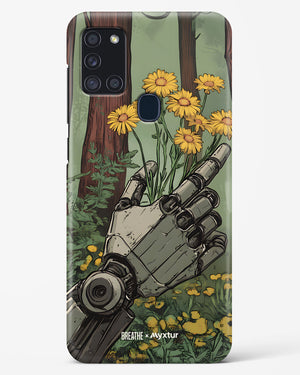 Metal and Bloom [BREATHE] Hard Case Phone Cover (Samsung)