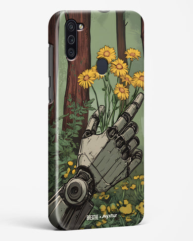 Metal and Bloom [BREATHE] Hard Case Phone Cover (Samsung)