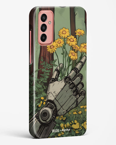Metal and Bloom [BREATHE] Hard Case Phone Cover (Samsung)
