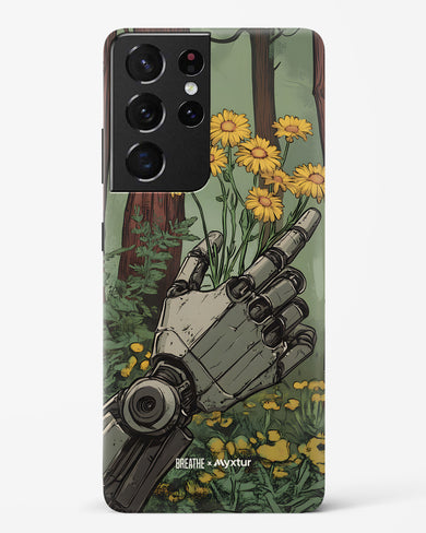 Metal and Bloom [BREATHE] Hard Case Phone Cover (Samsung)