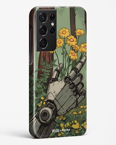 Metal and Bloom [BREATHE] Hard Case Phone Cover (Samsung)