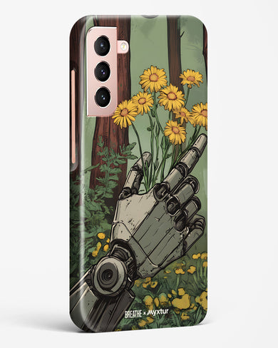 Metal and Bloom [BREATHE] Hard Case Phone Cover (Samsung)