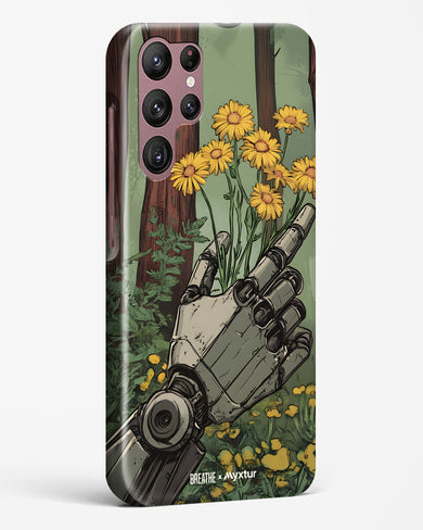 Metal and Bloom [BREATHE] Hard Case Phone Cover (Samsung)