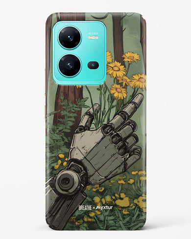 Metal and Bloom [BREATHE] Hard Case Phone Cover (Vivo)