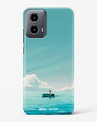 Ocean Calm [BREATHE] Hard Case Phone Cover (Motorola)