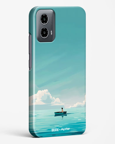 Ocean Calm [BREATHE] Hard Case Phone Cover (Motorola)